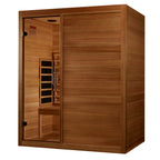 Maxxus S-Line Yoga 3-Person Indoor Infrared Sauna (Full Spectrum)