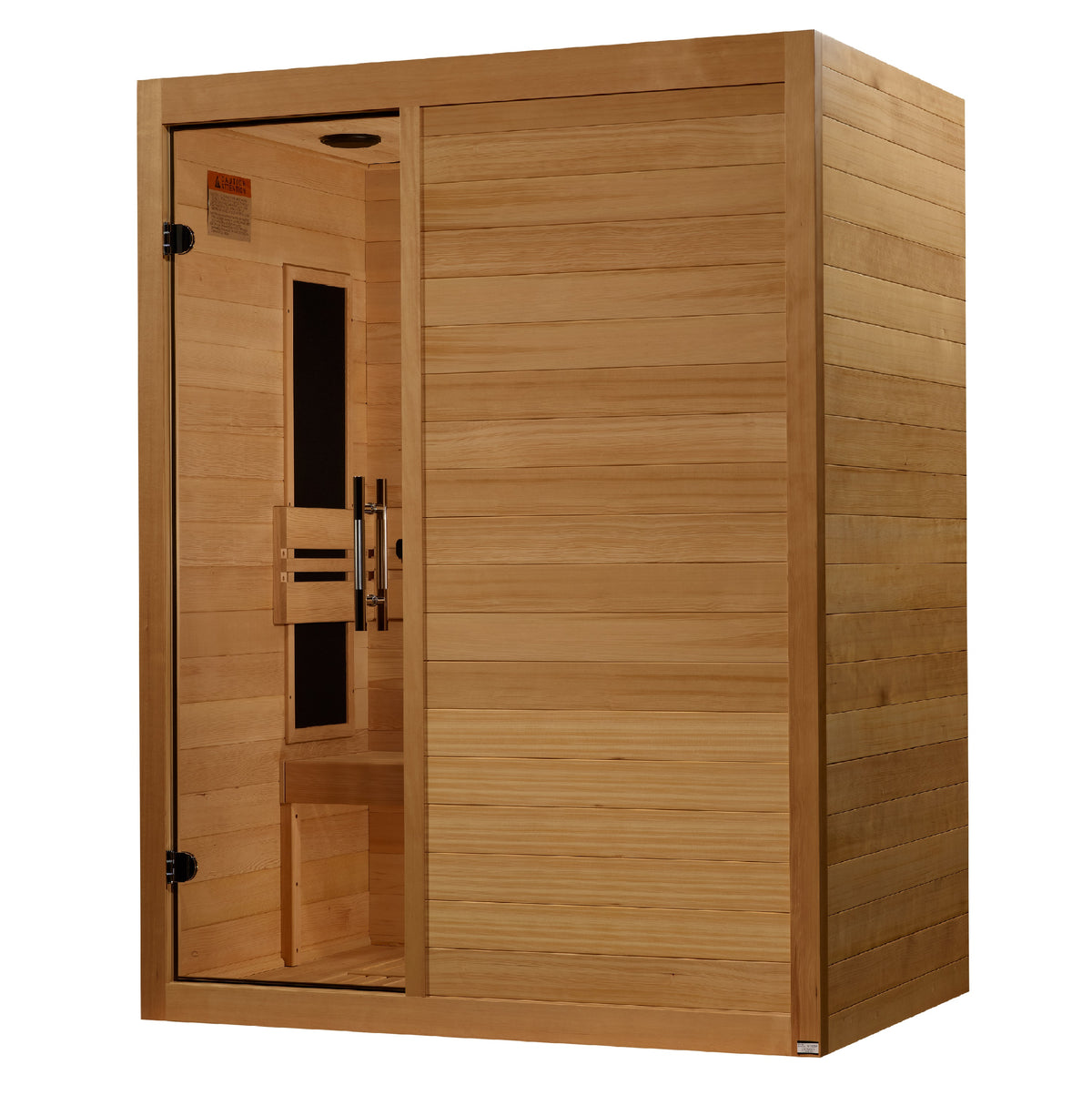 Maxxus S-Line Yoga 3-Person Indoor Infrared Sauna (Ultra Low EMF)