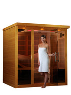 Dynamic Monaco 6-Person Indoor Infrared Sauna (Ultra Low EMF)