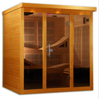 Dynamic Monaco 6-Person Indoor Infrared Sauna (Ultra Low EMF)