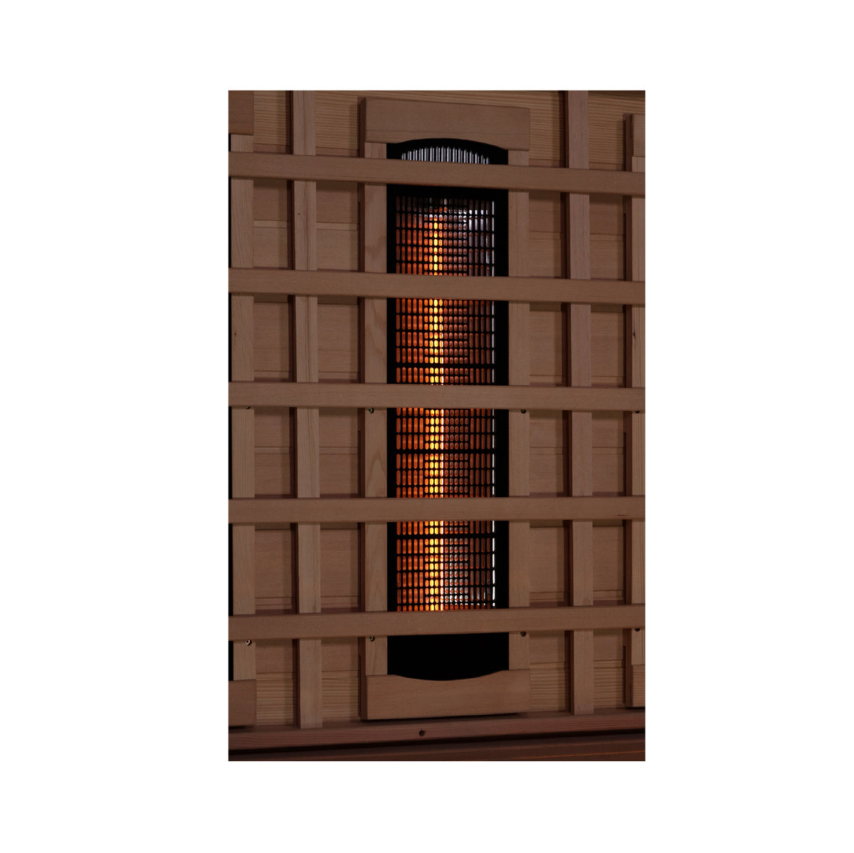 Golden Designs Reserve Edition 3-Person Indoor Full Spectrum Infrared Sauna (Near Zero EMF) — with Himalayan Salt Bar