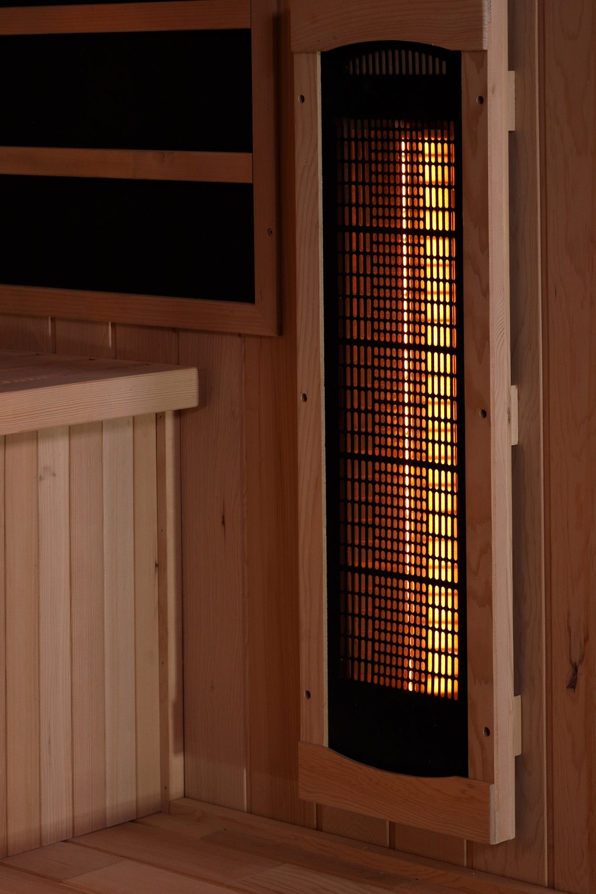 Golden Designs Reserve Edition 4-Person Indoor Full Spectrum Infrared Sauna (Near Zero EMF)
