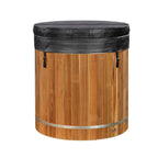 Dynamic Cold Therapy Barrel Cold Plunge - Pacific Cedar Exterior & PVC Interior