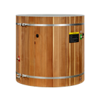Dynamic Cold Therapy Barrel Cold Plunge - Pacific Cedar Exterior & PVC Interior