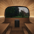 SaunaLife CL12GCP Cube Series 8-person Outdoor Sauna