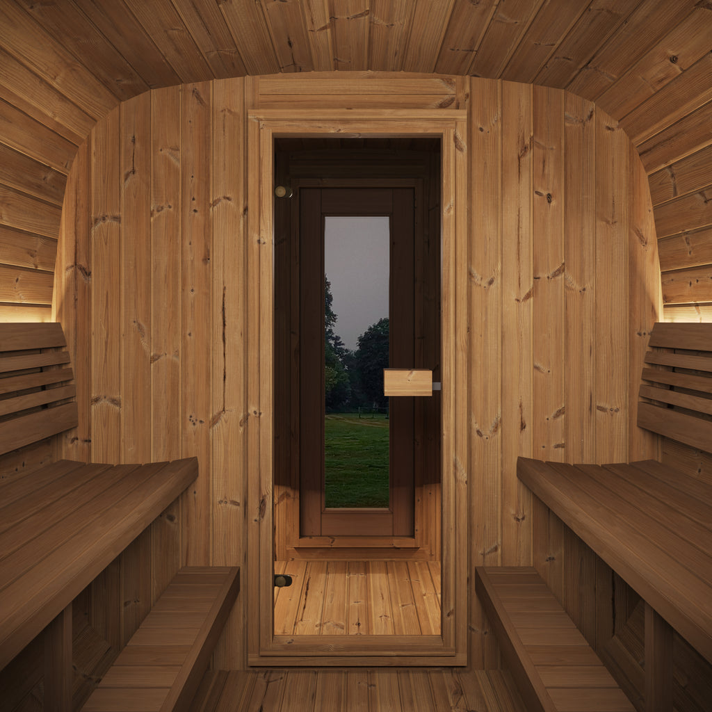 SaunaLife CL12GCP Cube Series 8-person Outdoor Sauna