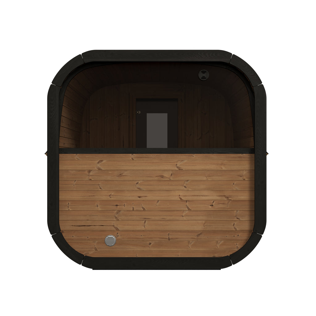 SaunaLife CL12GCP Cube Series 8-person Outdoor Sauna