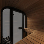 SaunaLife CL3G Cube Series 2-person Outdoor Sauna