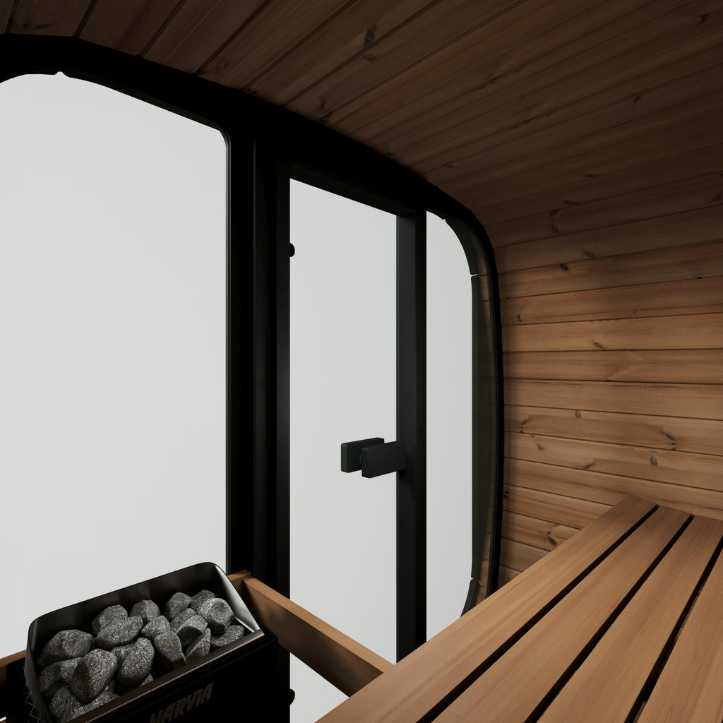 SaunaLife CL4G Cube Series 3-person Outdoor Sauna