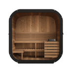SaunaLife CL5G Cube Series 4-person Outdoor Sauna