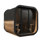 SaunaLife CL7G Cube Series 6-person Outdoor Sauna