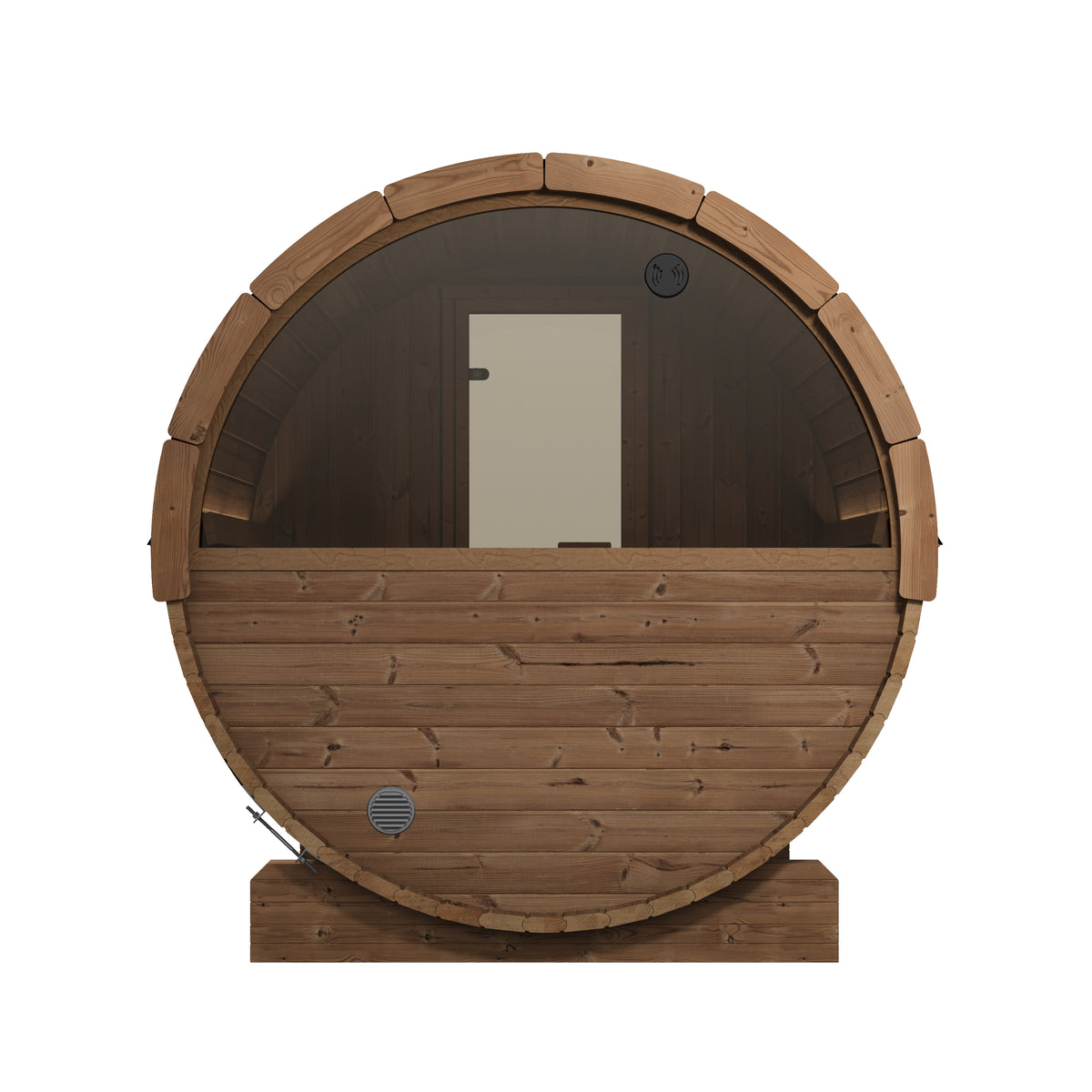 SaunaLife E6 Ergo Series 3-person Outdoor Barrel Sauna