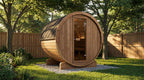 SaunaLife E7 Ergo Series 4-person Outdoor Barrel Sauna