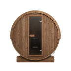 SaunaLife E7 Ergo Series 4-person Outdoor Barrel Sauna