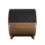 SaunaLife E7 Ergo Series 4-person Outdoor Barrel Sauna