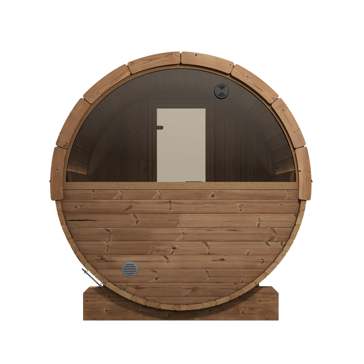 SaunaLife E7 Ergo Series 4-person Outdoor Barrel Sauna