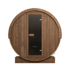 SaunaLife E8 Ergo Series 6-person Outdoor Barrel Sauna