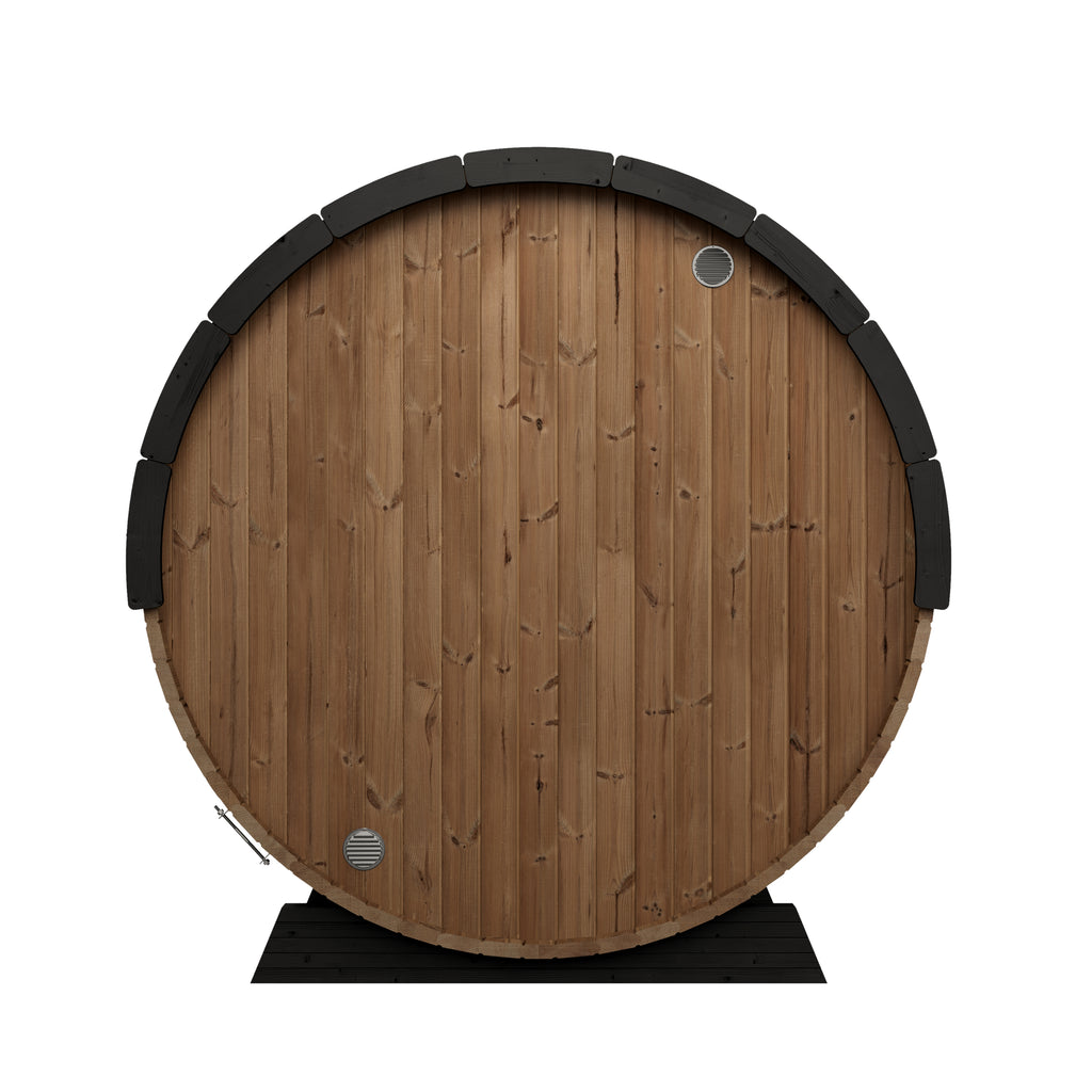 SaunaLife EE6 Ergo Elegance Series 4-person Outdoor Barrel Sauna