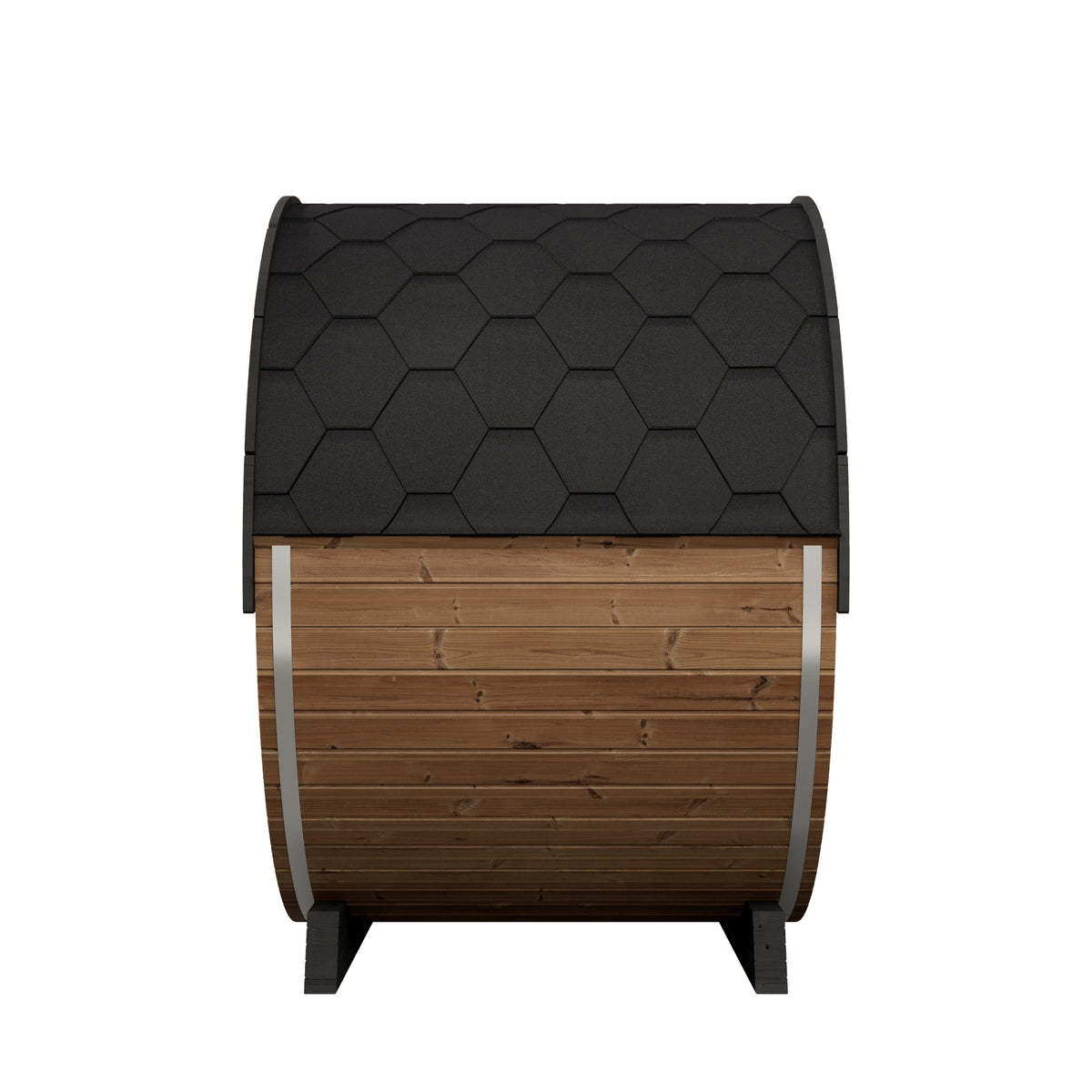SaunaLife EE6 Ergo Elegance Series 4-person Outdoor Barrel Sauna