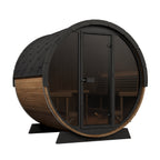 SaunaLife EE8 Ergo Elegance Series 6-person Outdoor Barrel Sauna
