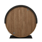 SaunaLife EE8 Ergo Elegance Series 6-person Outdoor Barrel Sauna