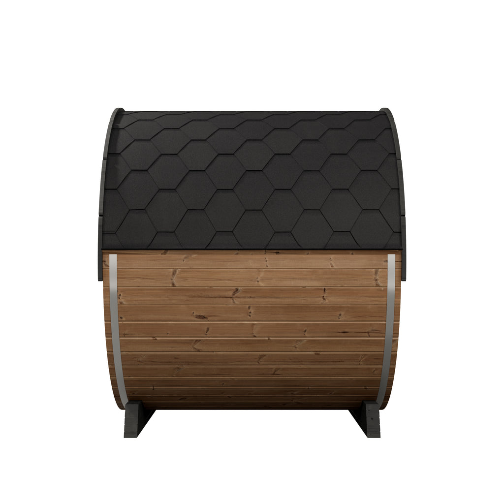 SaunaLife EE8 Ergo Elegance Series 6-person Outdoor Barrel Sauna