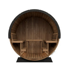 SaunaLife EE8 Ergo Elegance Series 6-person Outdoor Barrel Sauna