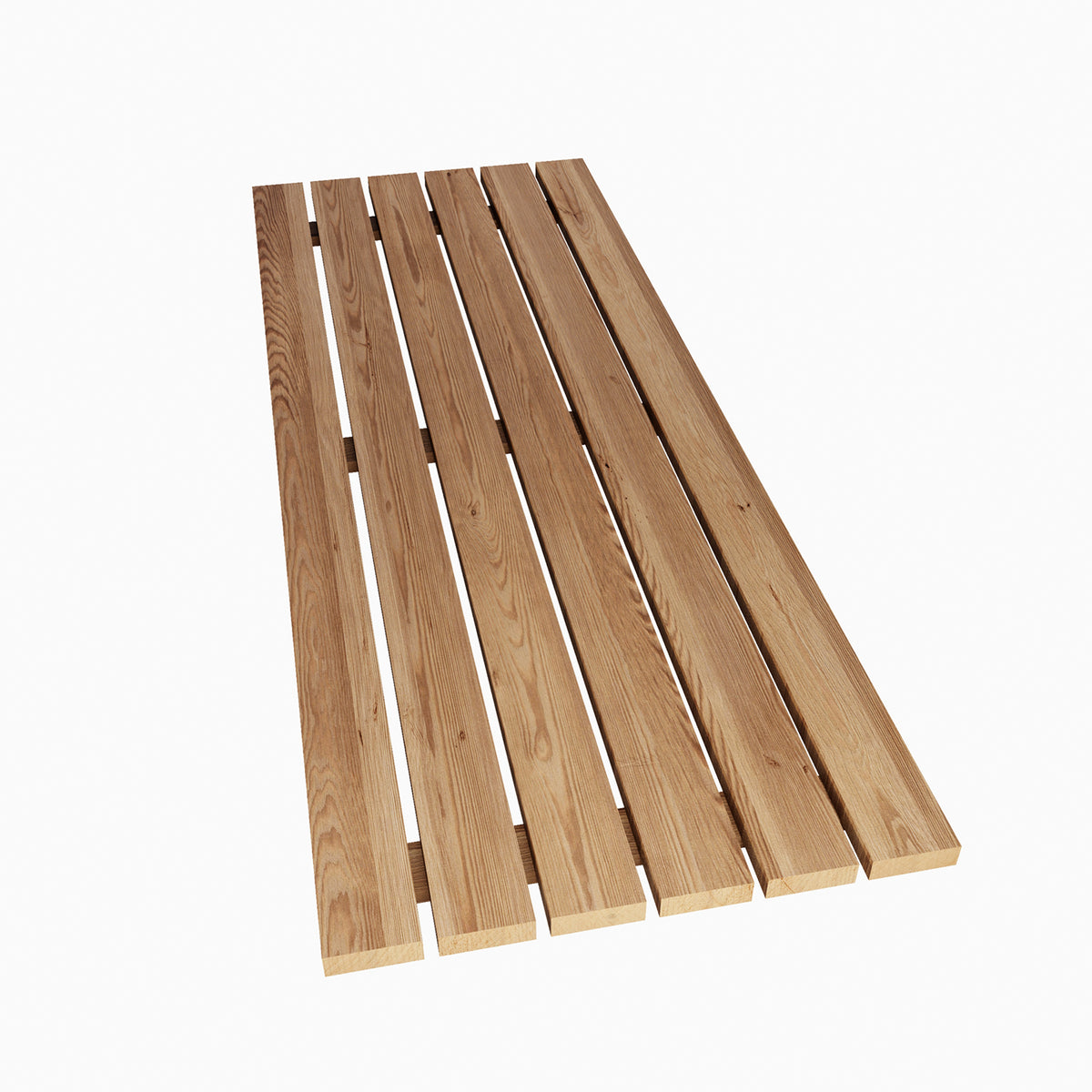 SaunaLife Ergo Series barrel sauna floor, thermo-spruce