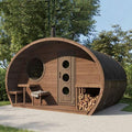 SaunaLife G11 Garden Series 8-person Outdoor Sauna