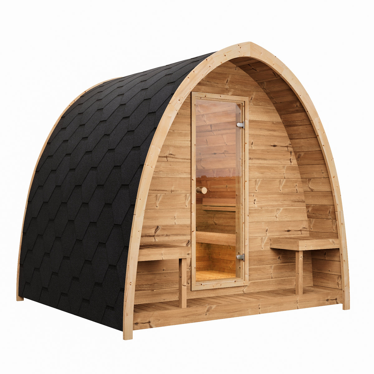 SaunaLife G3 Garden Series 6-person Outdoor Sauna
