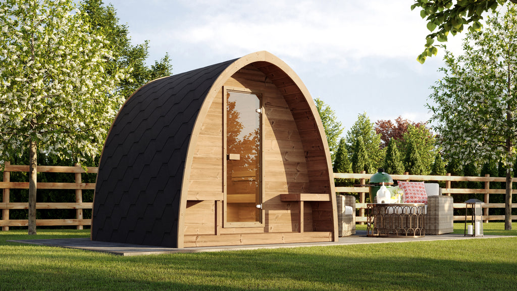 SaunaLife G3 Garden Series 6-person Outdoor Sauna