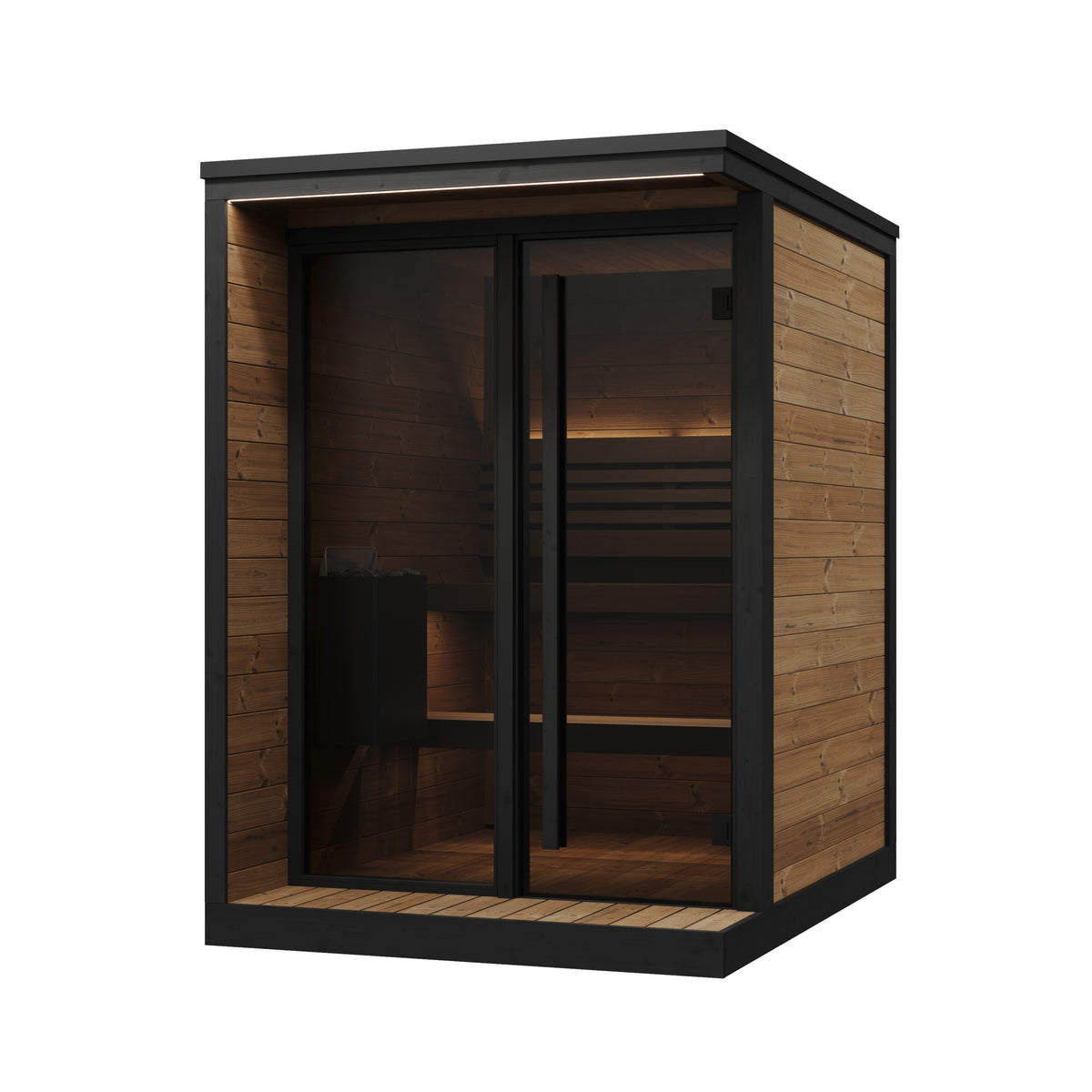 SaunaLife GL4 Garden Luxury Series 4-person Outdoor Sauna