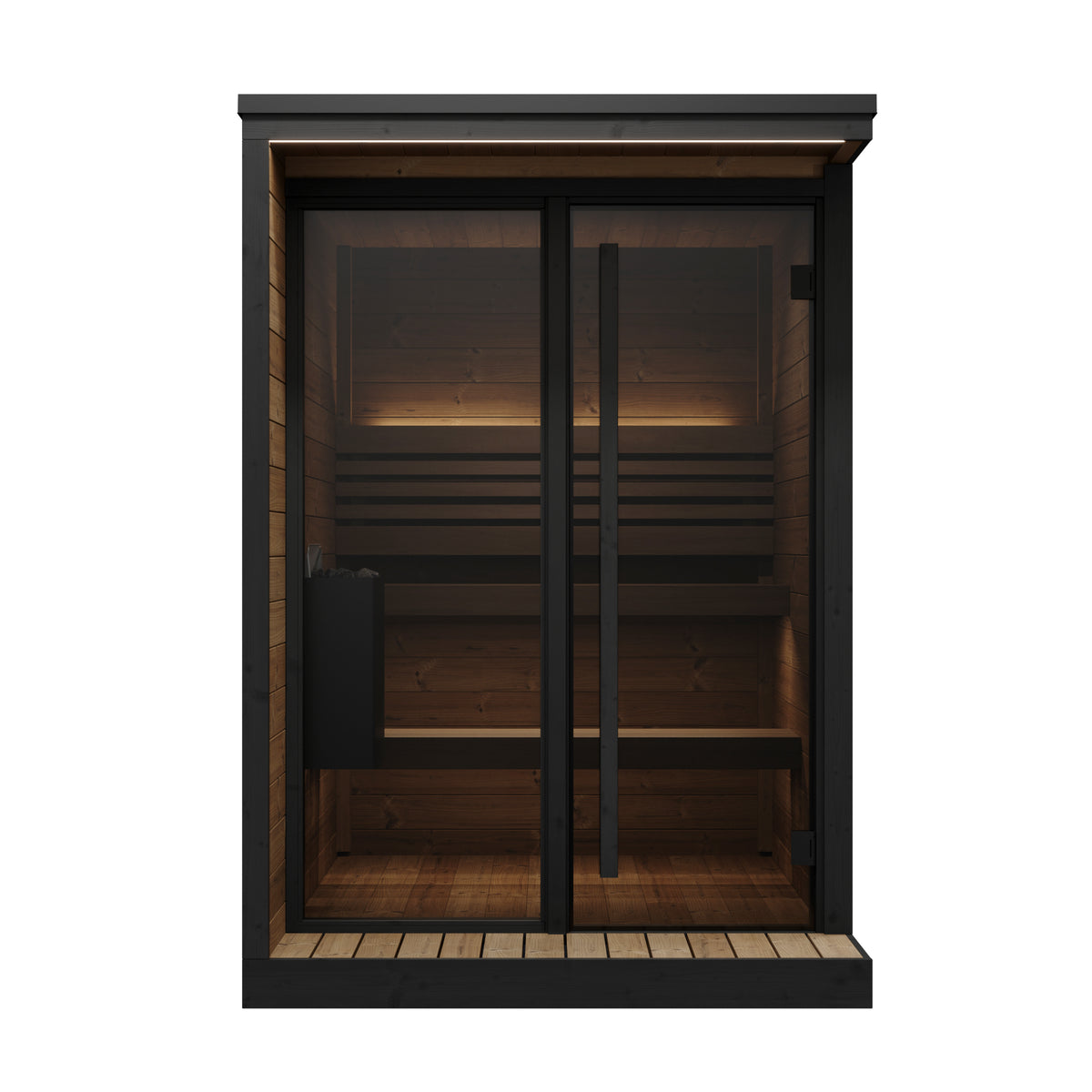 SaunaLife GL4 Garden Luxury Series 4-person Outdoor Sauna