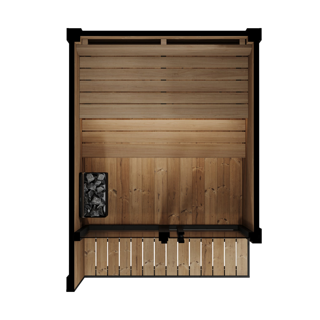 SaunaLife GL4 Garden Luxury Series 4-person Outdoor Sauna