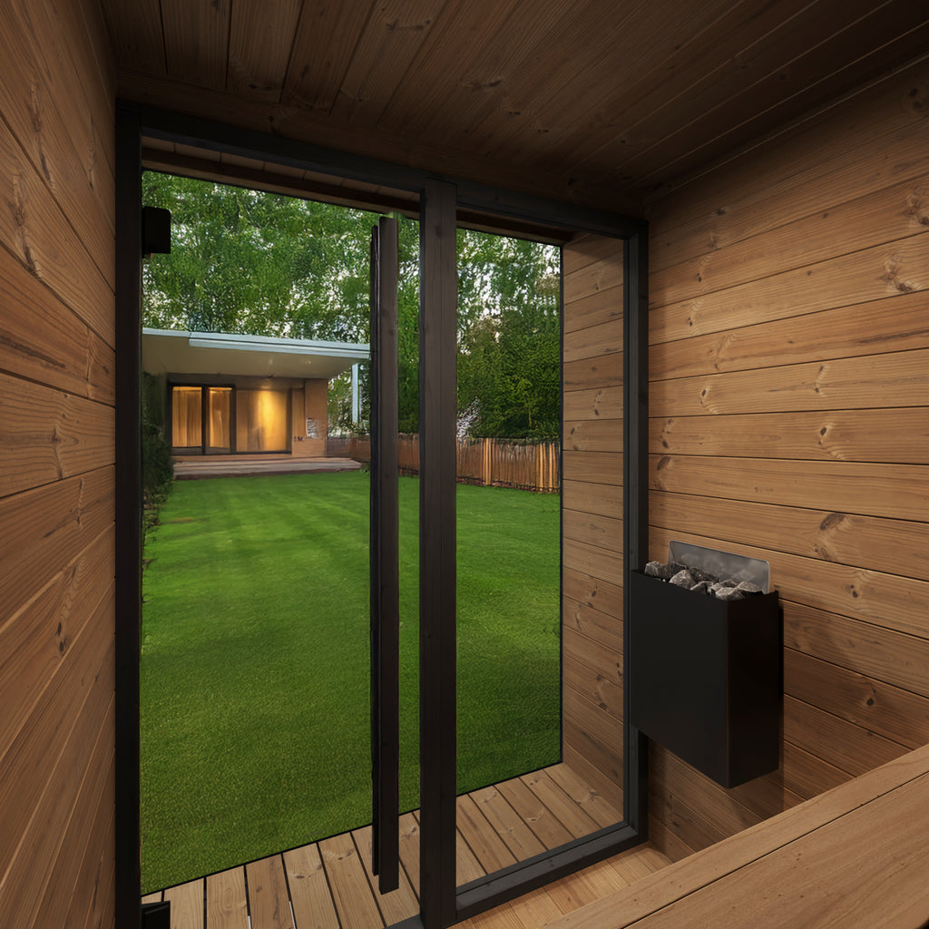 SaunaLife GL4 Garden Luxury Series 4-person Outdoor Sauna
