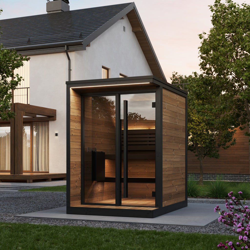 SaunaLife GL4 Garden Luxury Series 4-person Outdoor Sauna