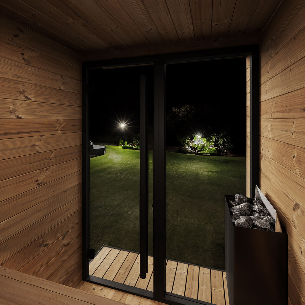 SaunaLife GL4 Garden Luxury Series 4-person Outdoor Sauna