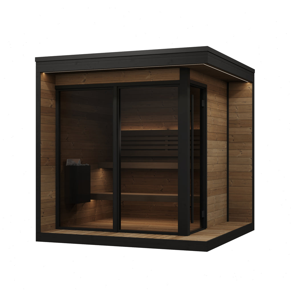 SaunaLife GL6 Garden Luxury Series 6-person Outdoor Sauna