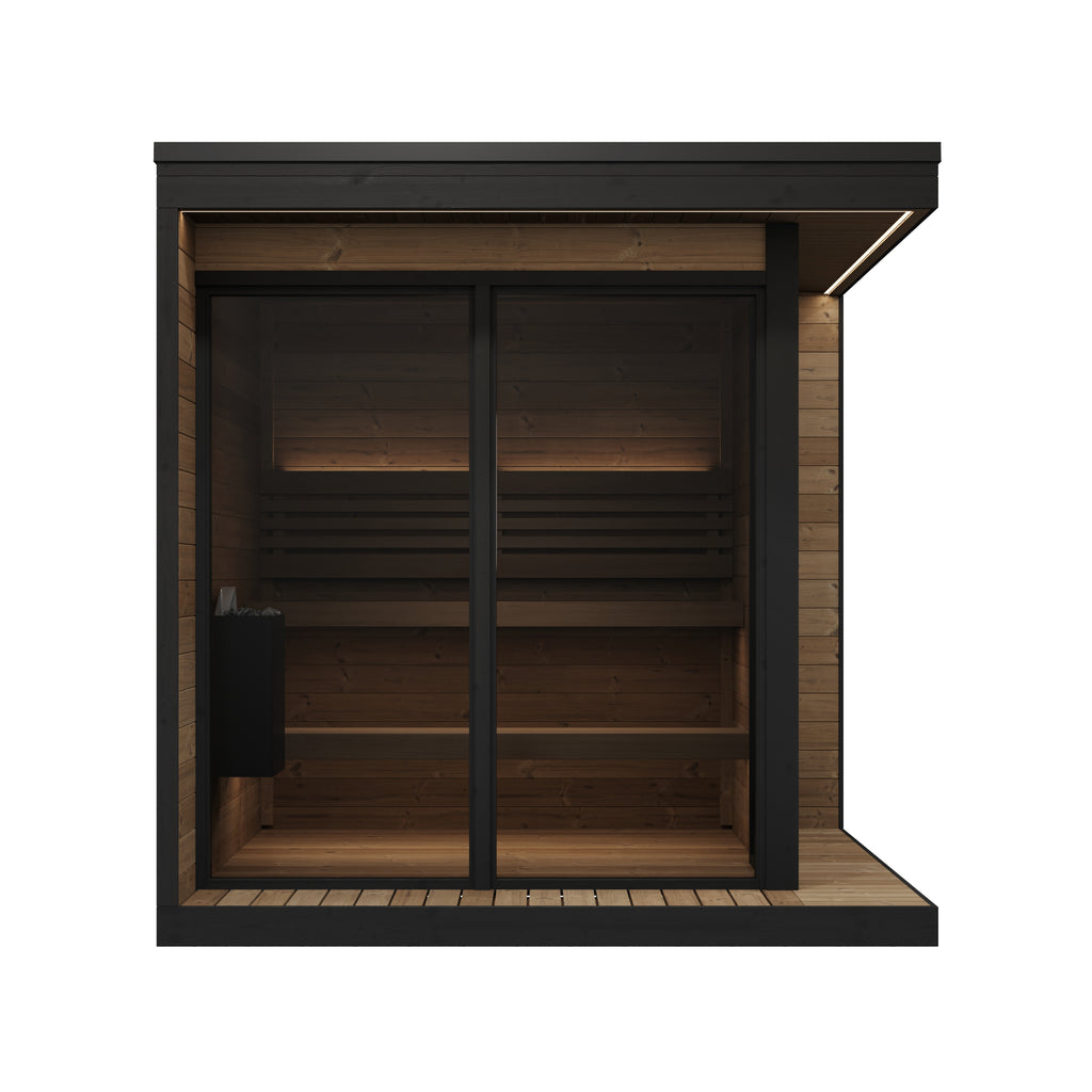 SaunaLife GL6 Garden Luxury Series 6-person Outdoor Sauna