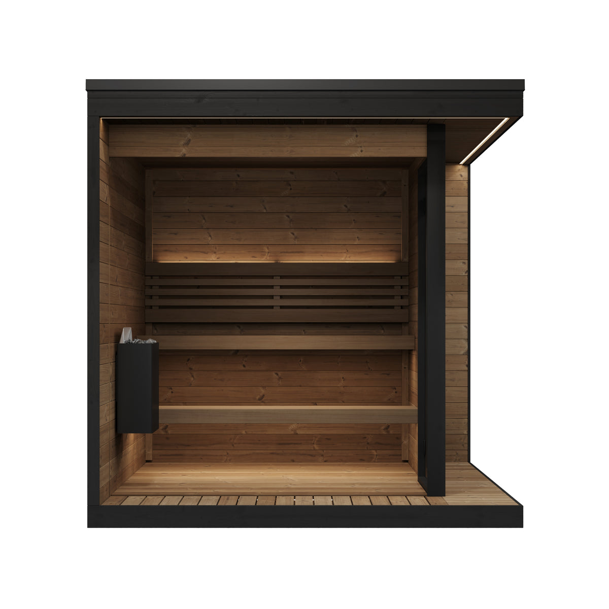 SaunaLife GL6 Garden Luxury Series 6-person Outdoor Sauna