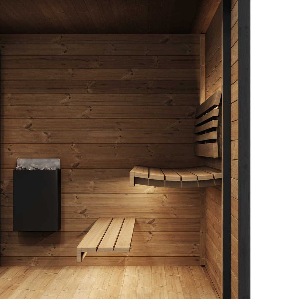 SaunaLife GL6 Garden Luxury Series 6-person Outdoor Sauna