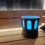 SaunaLife Zone Bluetooth sauna bucket with colour lighting
