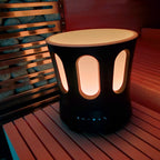SaunaLife Zone Bluetooth sauna bucket with colour lighting