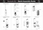 Quick assembly guide for the Saunum Air 5 5kW sauna heater