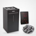 Harvia Virta Combi HL90SA 9kW Sauna Heater and Steamer with Xenio control panel and sauna stones