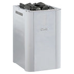 Harvia Pro 20 Duo 24kW Wood-Burning Sauna Stove and Fireplace with stainless steel panels and sauna stones