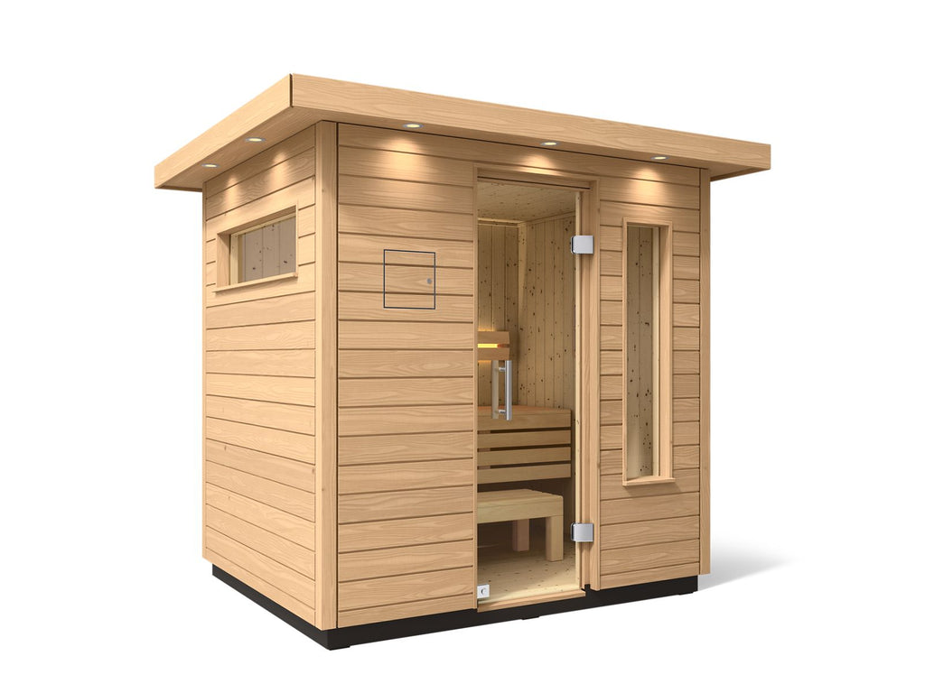 Kohler C2 Series 3-person Outdoor Sauna in Douglas Fir