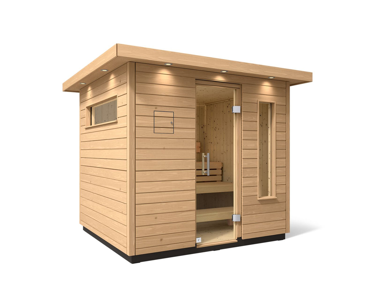Kohler C2 Series 5-person Outdoor Sauna in Douglas Fir