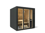 Kohler C1 Series 5-person Indoor Sauna in Graphite Grey
