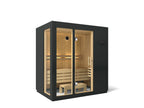 Kohler C1 Series 3-person Indoor Sauna in Graphite Grey